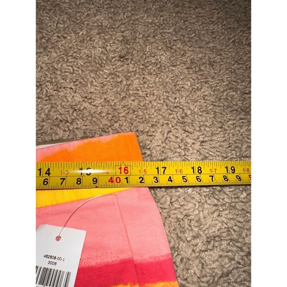 New Khakis by GAP Pink Orange Yellow Summer Sunrise Sunkissed Shorts size 6 $45 - Picture 5 of 9
